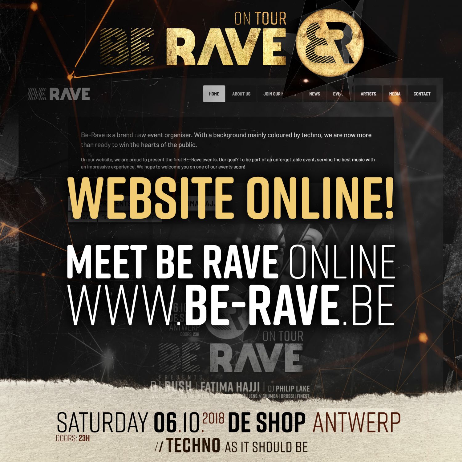 Website online